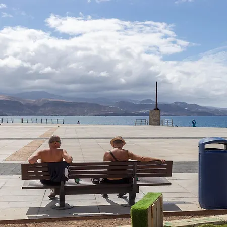 Apartmán Bkd1 A Tan Solo 50 Metros De La Playa Canteras